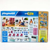 Playmobil 71608 MY LIFE Kitchen with Dining Area Playset 105 Pieces Ages 4+