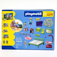 Playmobil 71609, MY LIFE Bedroom with Baby Play Area Playset, 50 pieces, ages 4+