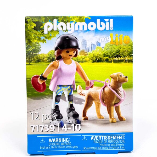 Playmobil 71739, MY LIFE Retriever Dog with Child Accessory Playset, 12 pieces, ages 4+
