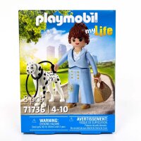 Playmobil 71736, MY LIFE Dalmatiner Hund mit Figur...