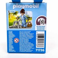 Playmobil 71736, MY LIFE Dalmatian Dog with Figure Accessory Playset, 8 Pieces, Ages 4+