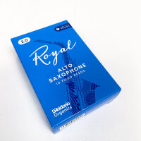 DAddario Organics Royal Alto Saxophone Reeds, 10 count, Reed Strength, RJB1020, 2.0