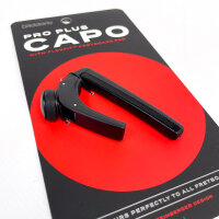 DAddario PW-CP-19 Guitar Capo, FlexFit Fretboard Pad, Black