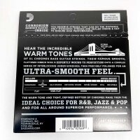 DAddario ECB80, XL Chromes Electric Bass Guitar Strings, Super Light, Gauge .040-.095
