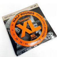 DAddario EHR310, XL Half Rounds Electric Bass Guitar Strings, Gauge .010-.046