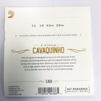 DAddario EJ93, Cavaquinho 4-Saiten, Edelstahl