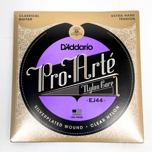 DAddario EJ44 Pro-Arte, nylon strings for classical guitars, extra high tension