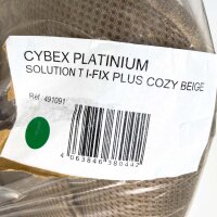Cybex Platinum Solution T i-Fix Plus, child car seat, 100-150 cm, Cozy Beige, 522004113