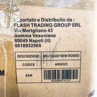 MRJ Quad New Rosso, Kinder Elektro ATV, Rot, A004523