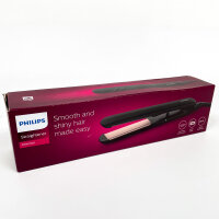 Philips Essential HP8321, Haarglätter, Keramikplatten, Schwarz