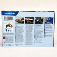 Campingaz 2000035521, Camping Kitchen 2, tragbarer Gaskocher, zwei Flammen, 4000 W