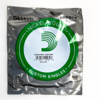 DAddario NW074, Nickel Wound E-Gitarren Einzelsaite
