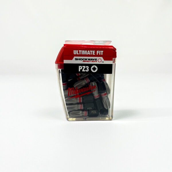 Milwaukee SHOCKWAVE PZ3 Schrauberbits , 25 mm, 25er-Pack, 4932430869
