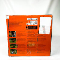 Black+Decker BEMW471BH-QS Elektro-Rasenmäher, 6 Schnitthöhen, 1600 Watt, Orange, 38 cm