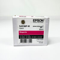 Epson SJIC36P(M) T44C3 Tintenpatrone Magenta 80 ml...