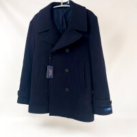 Polo Ralph Lauren 715P01491001 Mens Pea Jacket Navy Wool...