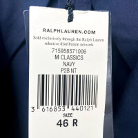 Polo Ralph Lauren 715958571006 Mens Jacket Size 46 R Navy Cotton