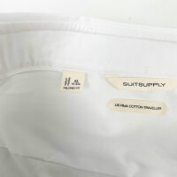 Suitsupply H700017 Shirt Tailored Fit EU 40L White Cotton