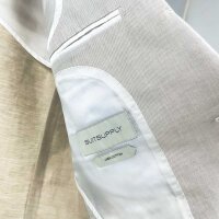 Suitsupply C3768JYYE17 Suit, Tailored Fit Havana, Jacket 98, Trousers 50, Sand, Linen