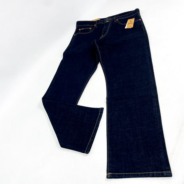 Polo Ralph Lauren, 710982495001, Jeans, Mens Hampton Straight Stretch, Size 38 x 32, Dark Blue, Cotton