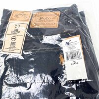 Polo Ralph Lauren Mens Hampton Straight Stretch Jeans, Size 32 x 34, Dark Blue, Cotton, 710982495001
