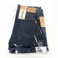 Polo Ralph Lauren Mens Hampton Straight Stretch Jeans, Size 32 x 34, Dark Blue, Cotton, 710982495001