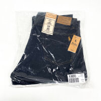 Polo Ralph Lauren 710982495001 Mens Jeans Hampton Straight Stretch Dark Blue Size 36 x 32 Cotton