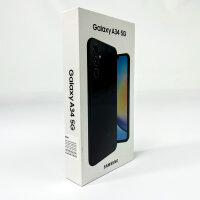 Samsung Galaxy A34, Enterprise Edition Smartphone, 5G, 6,6 Zoll, 6 GB RAM, 128 GB, Awesome Graphite