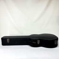 GEWA guitar case, corner damage, woven design with hygrometer, black