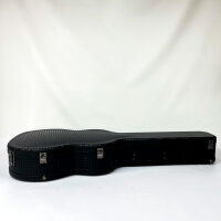 GEWA guitar case, corner damage, woven design with hygrometer, black