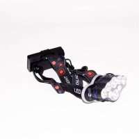 Arzopa Wiederaufladbare LED-Stirnlampe 8 LEDs und 8 Modi Wasserdichte Jagd Angeln