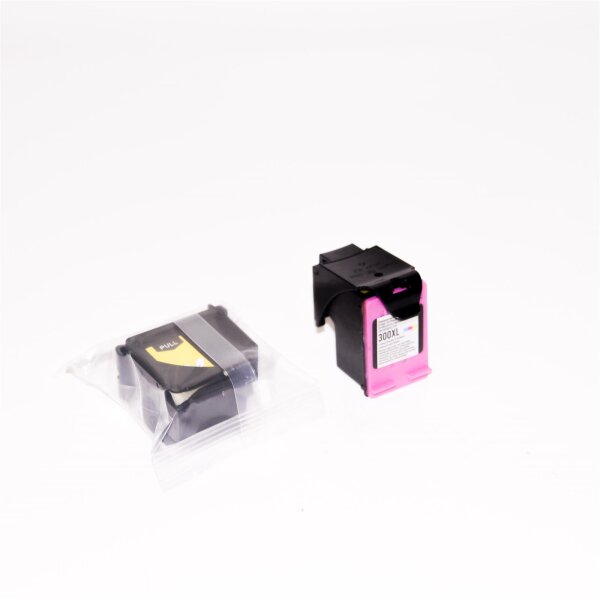 KNOWINK 300XL Cartucho de Tinta compatible for HP 300XL HP 300 XL for HP Deskjet F4280 F4580 D1660 D2560 D2660 D5560 F4240 Envy 114 120 110 Photosmart C4780 C4680 D110a (Negro/Colour)