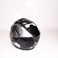 -MT- atom SV Quark A0 helmet black / gray / white gloss...