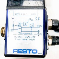 Festo MPPE-3-1/2 proportional ruckregelventi 24V , Pmax: 12 bar/175psi