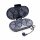 Waffle iron 1200W, waffle machine for double heart -fueled, herzwaffle iron with a double waffle plate, stepless temperature control, non -stick coating, stainless steel housing, cable storage