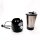 Senya Sycp-HB008N stainless steel Cook & Ice V3, blender or pureed soup, steam cooking, crush ice, smoothies heat mixer, 1400, metal, 1.5 liters, black