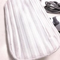 Black+Decker Steam Mop Basic, 1300W steam mop, including 1 pad, removable water tank with filter, FSM1605