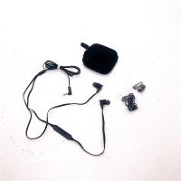 Omen Dyad Gaming Earbuds (dual driver technology, 3 different in-ear attachments, integrated controls, 3.5mm jack) black