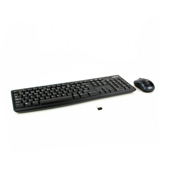 Logitech MK270 Kabelloses. QWERTY Tastatur-Maus-Set, 2.4 GHz Wireless Verbindung (ES)