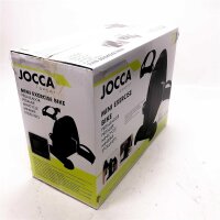 Jocca Unisex Adult 4 Functions Mini Exercise Bike, 35 x 50 x 39 cm, Black