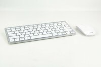 Tacens Levis Combo QWERTY V2 Tastatur RF Wireless Metallisch, Weiß - Tastaturen