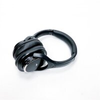 Meliconi HP600 PRO wireless headphones with charging station up to 100 meters range Automatic frequency search TOSLINK, black, over ear