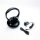 Meliconi HP600 PRO wireless headphones with charging station up to 100 meters range Automatic frequency search TOSLINK, black, over ear
