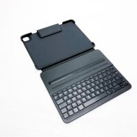 Logitech SLIM FOLIO PRO mit Hintergrundbeleuchtung, Bluetooth-Tastatur-Case, für iPad Pro 12,9 Zoll (3. und 4. Generation) (Modell: A1876, A1895, A1983, A2014) Deutsches QWERTZ-Layout