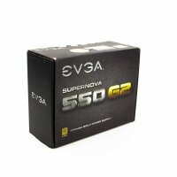 EVGA Supernova 550 G2, 80+ Gold 550W, fully modular, Evga Eco Mode