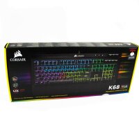 Corsair K68 RGB Qwerty Mechanical Gaming keyboard Cherry MX red, Italian