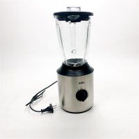Brown power blend 3 JB 3272 Mixer - 1.5 l glass mix attachment, kitchen helpers for shredding, pureing & mixing 800 watts, stainless steel