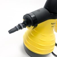 Beper - steam cleaner for disinfection, 350 ml aluminum boiler, permanent steam button, pressure 3.2 bar, 30 g / min, 3 m cable yellow / black [energy efficiency class B]