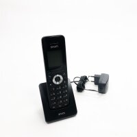 Snom M15 Soho DECT Mobile Part (up to 7 days of battery life in standby mode and 7 hours of conversation, voicemail-LED notification light, GAP-compatible), black, 00004363