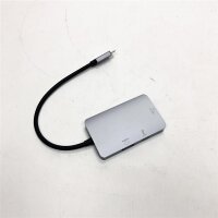 Amazon Basics – USB-C 3.1-Adapter mit 4K HDMI, USB 3.0-Anschluss, USB-C-Anschluss und 100 W Stromversorgung